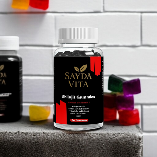 Shilajit Gummies + Vitamin C, B6, B12 - 60 pcs.